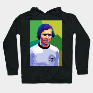 Franz Beckenbauer Wpap Art Hoodie